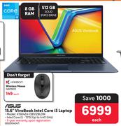 Asus 15.6" Vivobook Intel Core i3 Laptop X1504ZA-I38512BLOW
