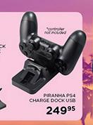 Piranha PS4 Charge Dock USB