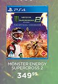 Monster Energy Supercross 2 For PS4