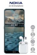 Nokia 2.4 4G Smartphone-On Smart Top Up XS+