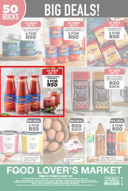 Food Lover's Market KwaZulu-Natal : Inflation Beating Prices For Only 50 Bucks (22 August - 28 August 2022), page 8