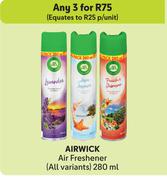 Airwick Air Freshener (All Variants)-For 3 x 280ml
