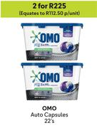 Omo Auto Capsules-For 2 x 22's