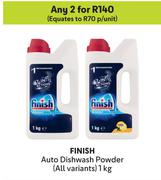 Finish Auto Dishwash Powder (All Variants)-For 2 x 1Kg