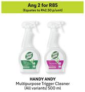 Handy Andy Multipurpose Trigger Cleaner (All Variants)-For 2 x 500ml
