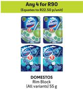 Domestos Rim Block-For 4 x 55g