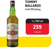 Tommy Ballards Irish Whisky-750ml