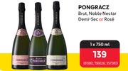 Pongracz Brut, Noble Nectar Demi Sec Or Rose-750ml