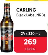 Carling Black Label NRBs-24 x 330ml