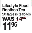 Lifestyle Food Rooibos Tea-20 Tagless Teabags