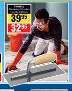 Trowel Plastering Wooden Handle 280mm
