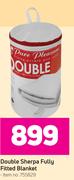 Pure Pleasure Double Sherpa Fully Fitted Blanket 755829