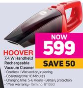 Hoover 7.4W Handheld Rechargeable Vacuum Cleaner 811360