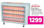Sunbeam 6-Bar Quartz Heater SBH-6000