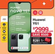 Huawei Nova Y61 Smartphone