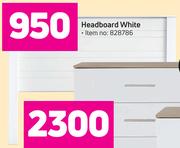 HK Headboard White