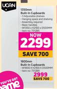 Ucan 1800mm Built In Cupboards