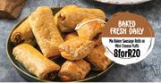 Ma Baker Sausage Rolls Or Mini Cheese Puffs-For 8