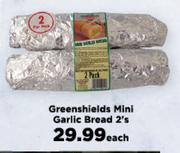 Greenshields Mini Garlic Bread-2's Each