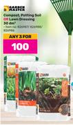 Garden Master Compost, Potting Soil Or Lawn Dressing 30 dm3