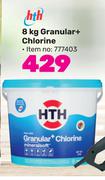 HTH 8Kg Granular+ Chlorine