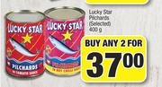 Lucky Star Pilchards (Selected)-For Any 2 x 400g
