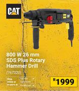 CAT 800W 26mm SDS Plus Rotary Hammer Drill 767320
