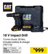 CAT 18V Impact Drill 787173