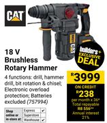 CAT 18V Brushless Rotary Hammer 757994