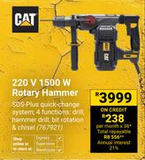 CAT 220V 1500W Rotary Hammer 767921