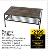 Tuscany TV Stand-1.2m(h) x 439mm(w) x 380mm(d)