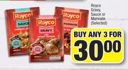 Royco Gravy, Sauce Or Marinate (Selected)-For Any 3