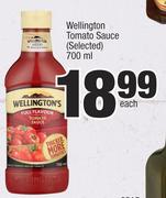Wellington Tomato Sauce (Selected)-700ml Each