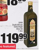 Spar South African Extra Virgin Olive Oil-1L Each