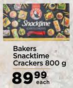 Bakers Snacktime Crackers- 800g