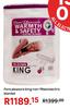Pure Pleasure King Non Fitted White Electric Blanket