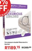 Pure Pleasure Double Fitted Electric Blanket