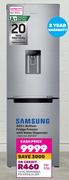 Samsung 303L Bottom Fridge Freezer With Water Dispenser