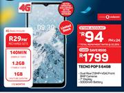 Tecno Pop 5 64GB 4G
