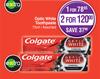 Colgate Optic White Toothpaste Assorted-75ml