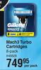 Gillette Mach3 Turbo Cartridges 8 Pack-Per Pack