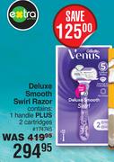 Gillette Venus Deluxe Smooth Swirl Razor