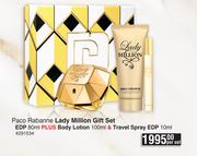 Paco Rabanne Lady Million Gift Set EDP-80ml Per Set