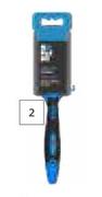 Go Paint 3 Piece Easy To Clean Brush Set