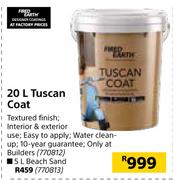 Fired Earth Granular Coat Beach Sand-20L