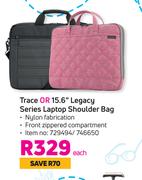 Trace Or 15.6" Legacy Series Laptop Shoulder Bag-Each