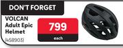 Volcan Adult Epic Helmet-Each