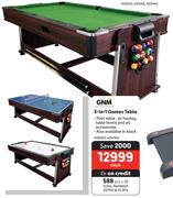 GNM 3 In 1 Games Table-Each