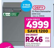 Defy 13 Place Dishwasher DDW 242