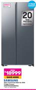 Samsung 564L Frost Free Side By Side Fridge Freezer RS57DG4000B4FA
